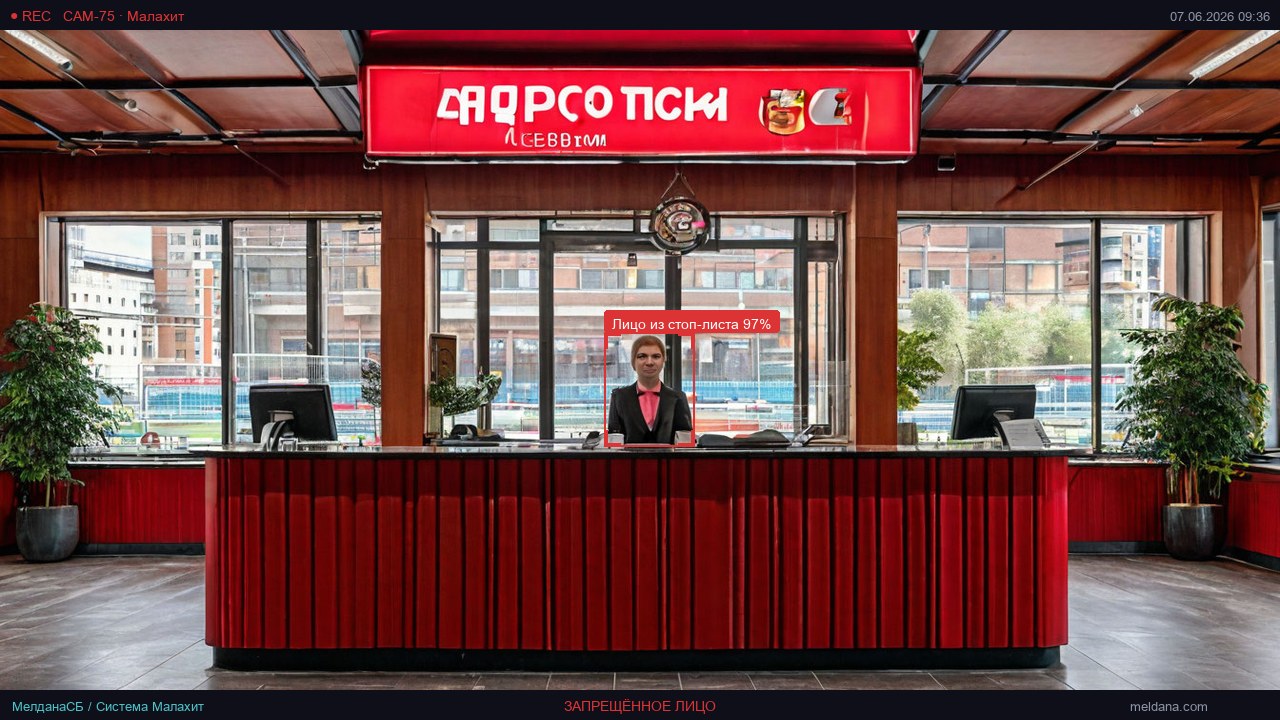 Детекция запрещённых лиц на стадионе в Оренбурге — от 4 200 ₽/стадион/мес